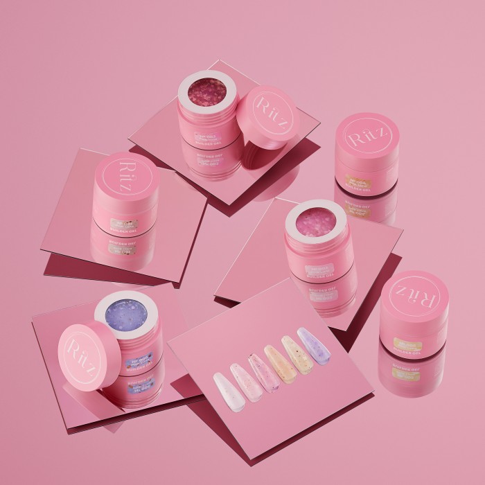 Pink Luna гелі для нарощення
