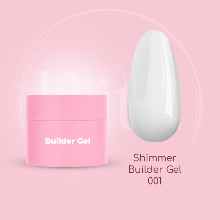 Shimmer Гель для нарощування 20ml - № 001