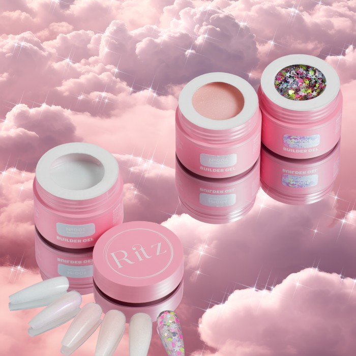 Shimmer Гель для нарощування 20ml - № 001